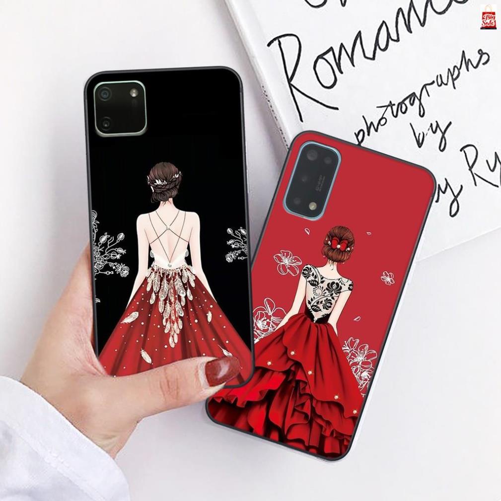 Ốp lưng điện thoại OPPO REALME3/3 PRO REALME5/5 PRO REALMEC1 REALME 6/6 PRO REALME7/7 PRO.. .in hình cô gái mới
