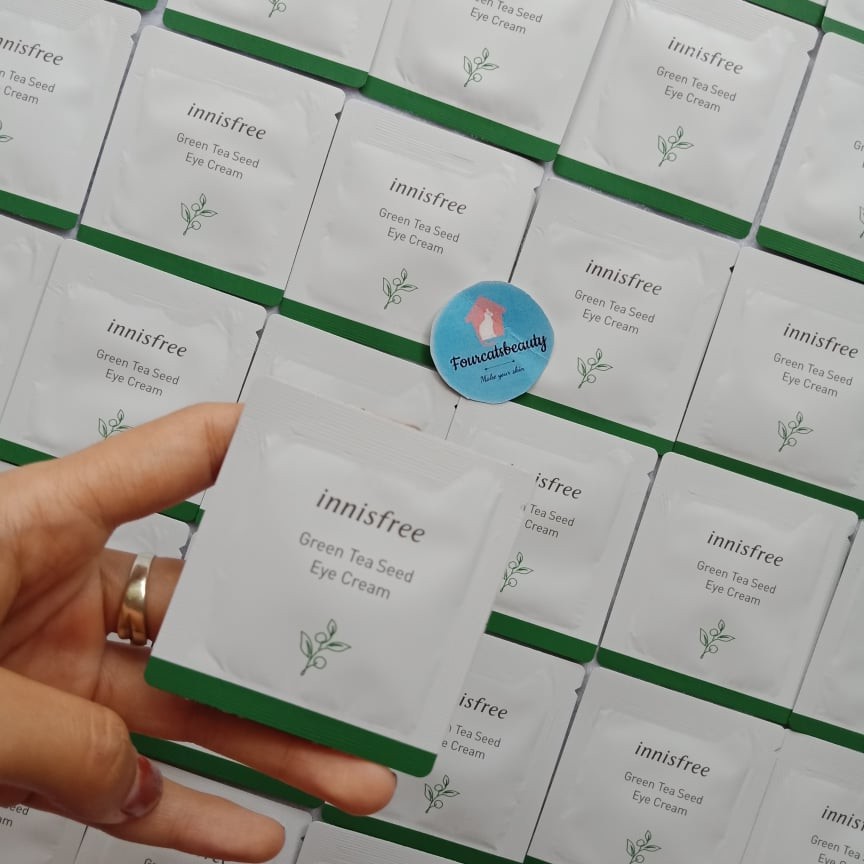 Sample 1ml Kem Dưỡng Mắt Toàn Diện Chiết Xuất Từ Trà Xanh Innisfree Green Tea Seed Eye Cream | BigBuy360 - bigbuy360.vn