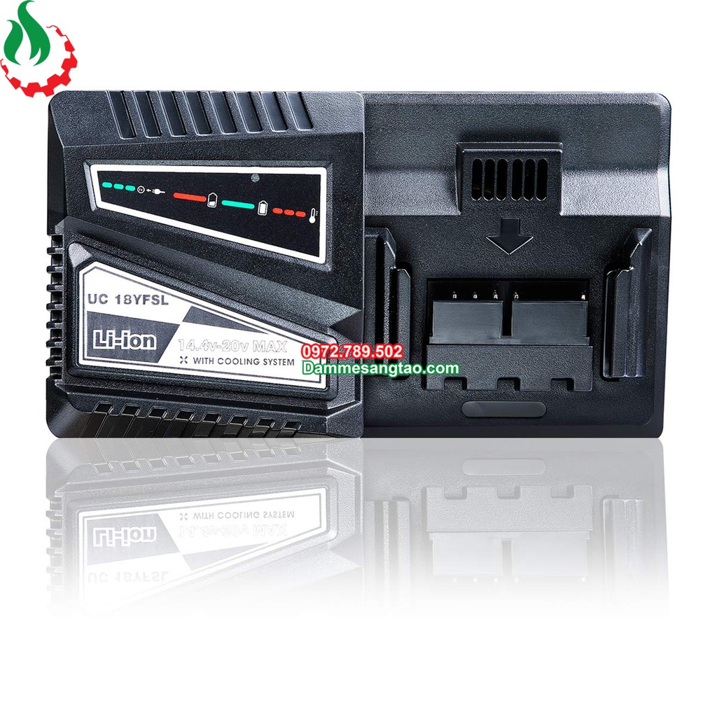 DMST Sạc pin Hitachi 14V-18V Li-ion 3.7V nhận mạch zin