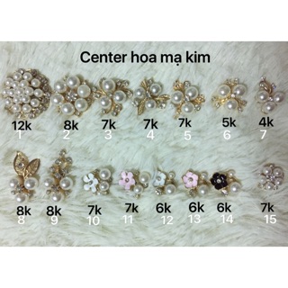 Center hoa mạ kim