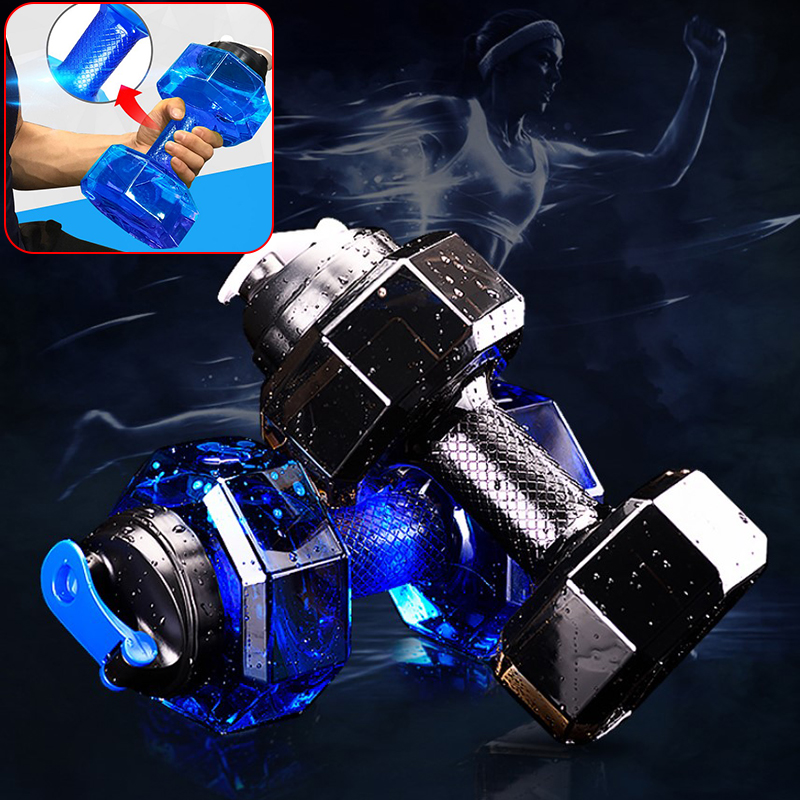 Bình Nước Thể Thao LOVEO 2.2L Hình Quả Tạ