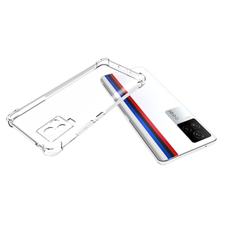 Vỏ bảo vệ Case for Vivo IQOO 7 X60 Pro Y52s TPU Cover Mềm Ốp lưng IQOO7 X60Pro Trong suốt chống rơi