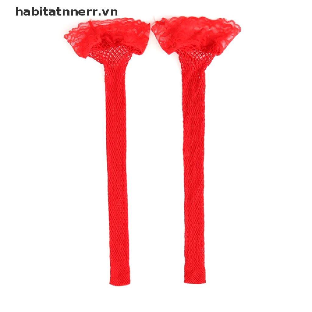 Đôi Tất Lưới Dài Qua Gối Viền Ren Gợi Cảm Cho Nữ