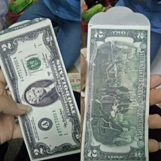 100 Bì  lì  xì  2 đô