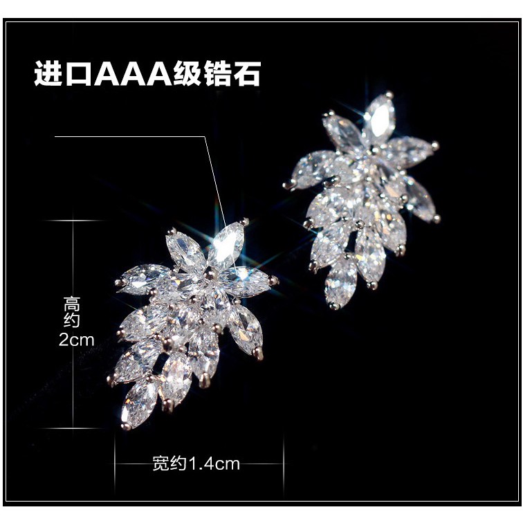 Khuyên Tai Nữ Hình Chiếc Lá Thời Trang