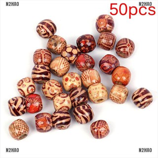 Bộ 50 Hạt Tạo Kiểu Tóc Dreadlock DIY N2HAO