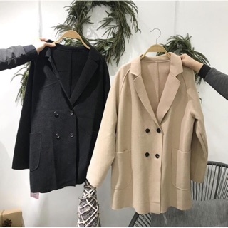Áo Khoác dạ cắt hàn quốc [order]