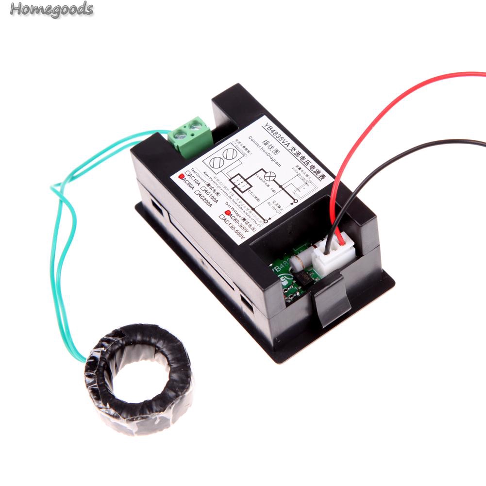 Đồng Hồ Vôn Kế Điện Tử Ac 500v 100a