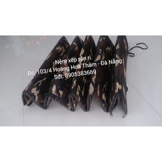 Nệm xếp rằn ri tiện lợi