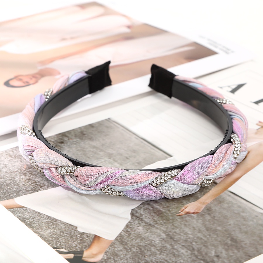 Băng đô đính đá pha lê phong cách Hàn Quốc tùy chọn màu sắc