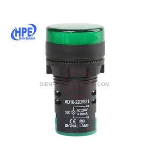 Đèn báo pha, đèn báo tủ điện phi 22