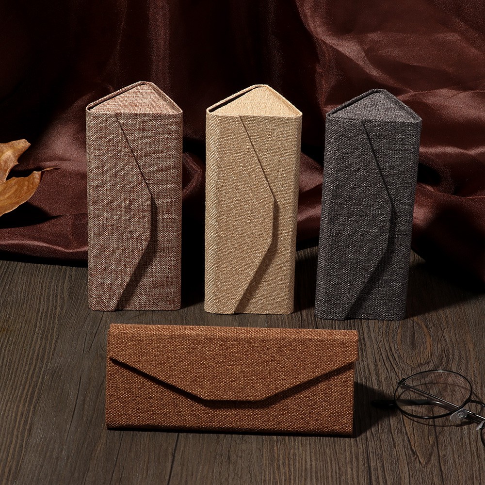 Hộp đựng mắt kính bằng vải gấp gọn thân thiện môi trường tiện dụng