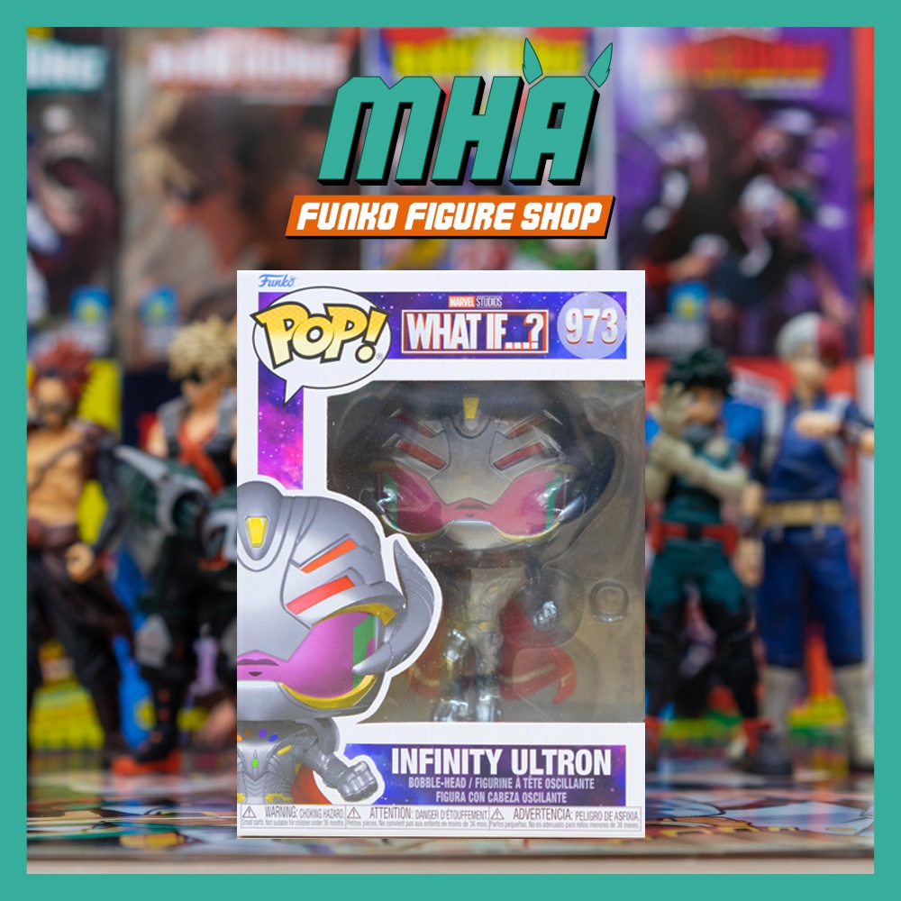 Chính Hãng Funko Pop Marvel: What If...? - Mô Hình Inifinity Ultron 973