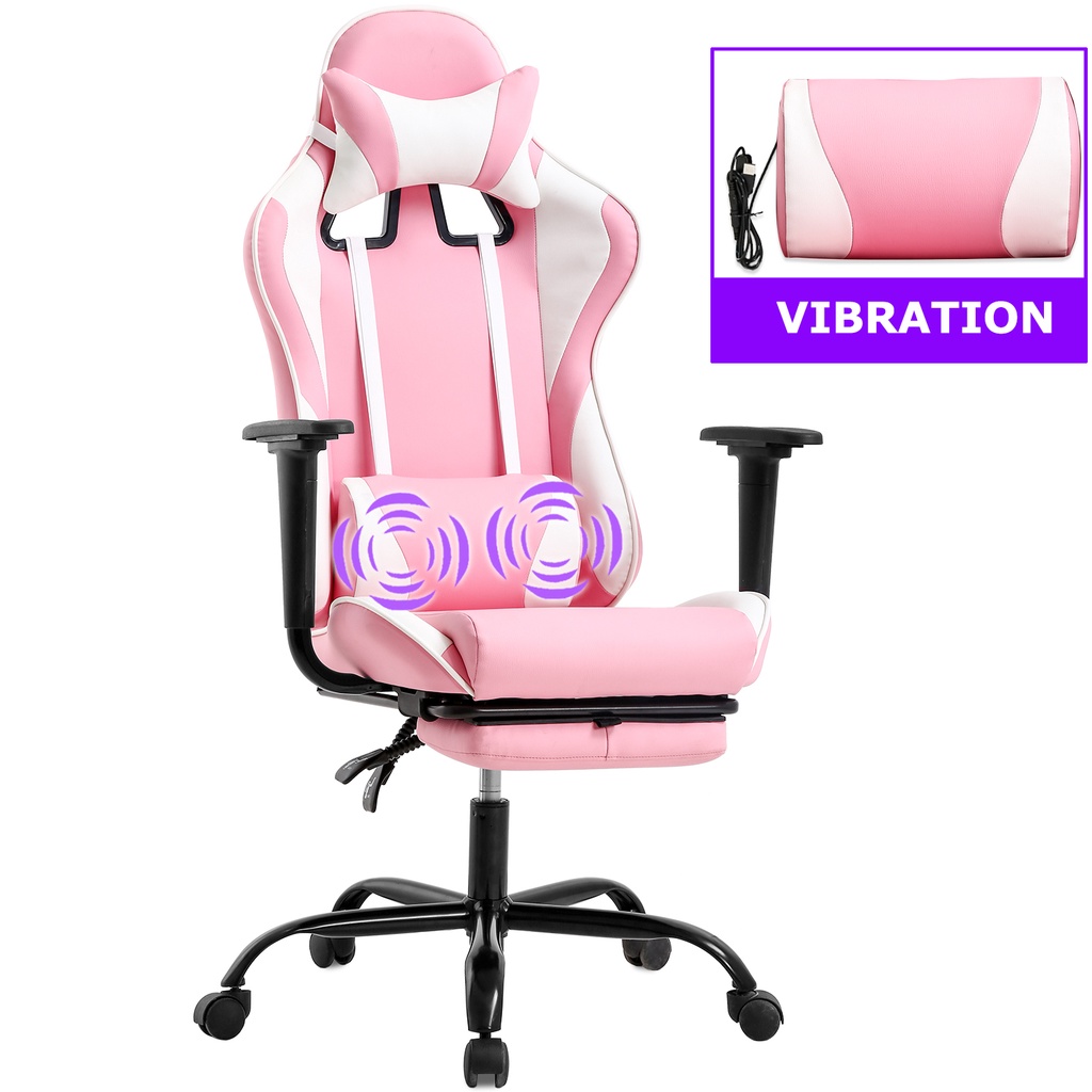 Ghế gaming MWFDW có đệm massage xuất khẩu mỹ thương hiệu MW FURNITURE