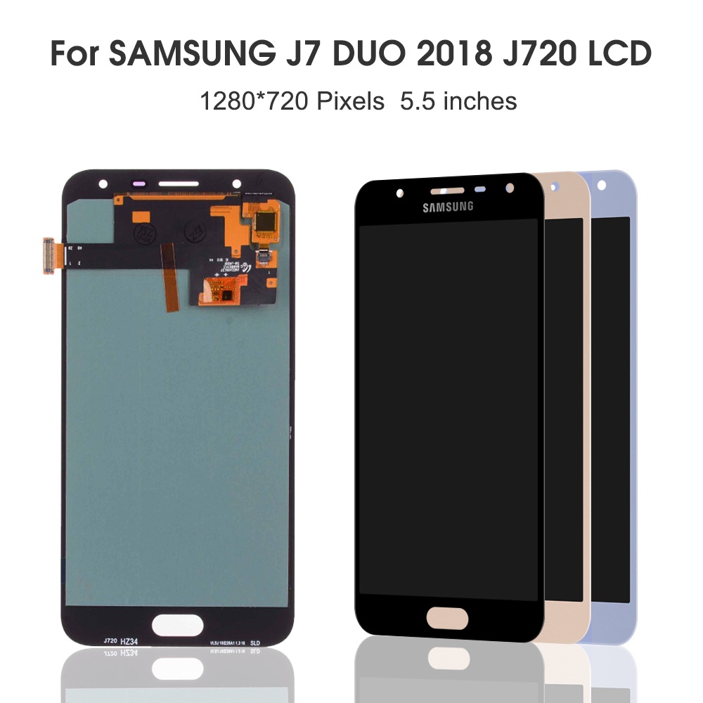 Màn Hình điện thoại Cho Samsung J7 Duo 2018 J720 J720F LCD thay thế màn hình