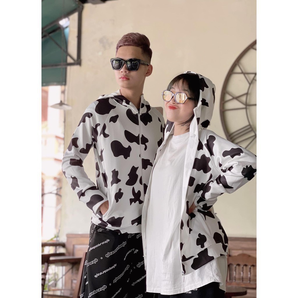 Áo Chống Nắng Bò Sữa Nam Nữ Hàng Đẹp