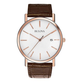 Đồng Hồ Nam Bulova Dây Da 98H51 - Mặt Trắng