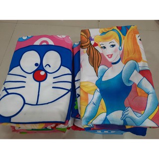 Khăn lông to hoạt hình cho bé / loại thường hình in rõ đẹp không phai màu