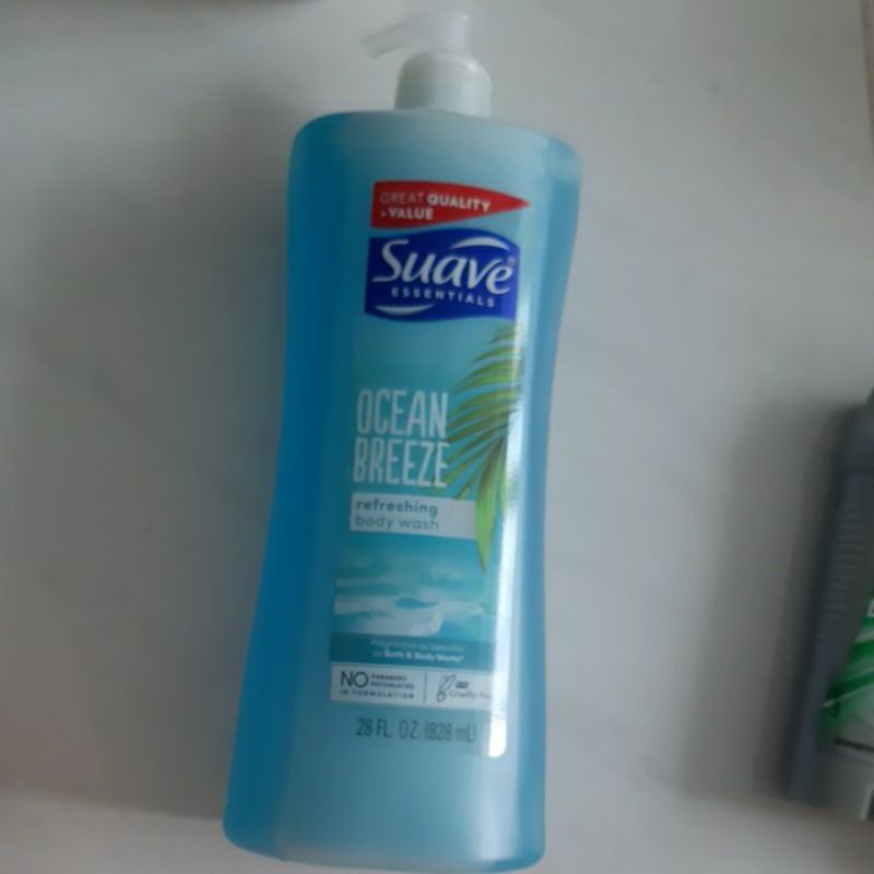 DẦU TẮM SUAVE CREAMY COCOA BUTTER AND SHEA Body Wash 828ML NHẬP TỪ MỸ