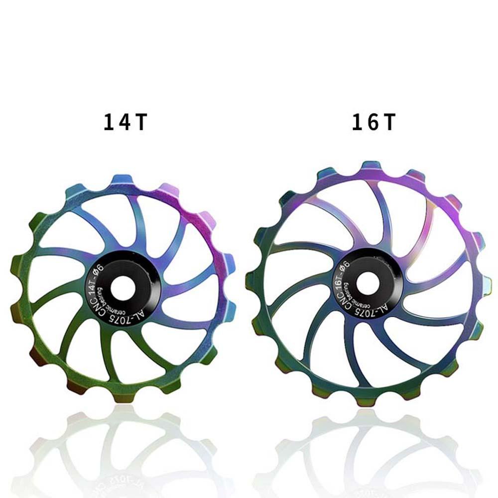 Danilo Ròng Rọc Truyền Động Bánh Xe Đạp Leo Núi 14T 16T Bằng Kim Loại