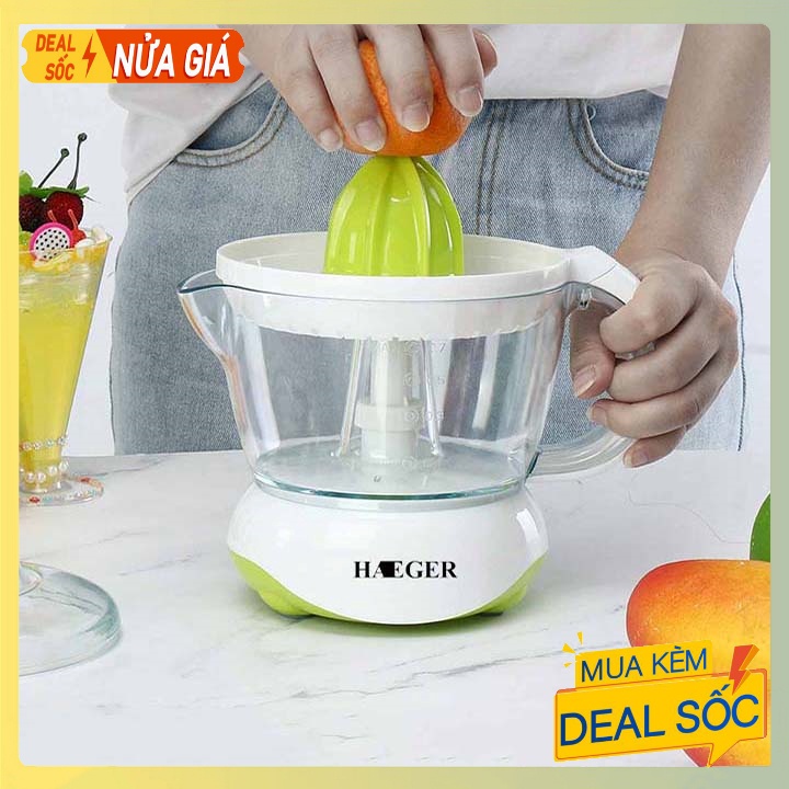Máy Vắt Cam Tự Động HAEGER, Máy Vắt Ép Nước Chanh, Cam, Quýt