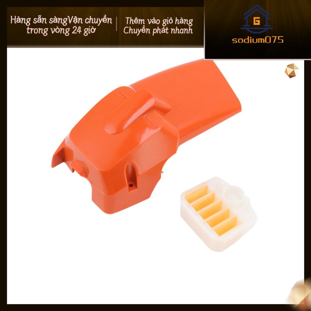 Sodium075 Chainsaw Cylinder Cover Air Filter Kit Replacement Parts for Husqvarna 340 345 350