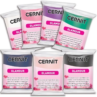 Đất sét polymer clay CERNIT GLAMOUR