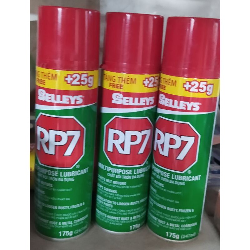 [GiáƯuĐãi] Bình Xịt Chống Gỉ RP7 150g, 300g