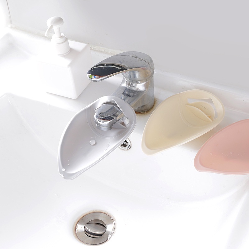 1 Dụng Cụ Nối Dài Vòi Nước Bằng Silicone Kiểu Dáng Đáng Yêu