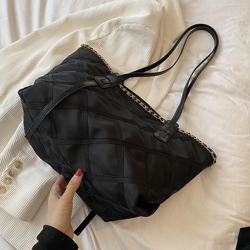 Túi tote Đeo Vai Màu Trơn Thời Trang Cho Nữ