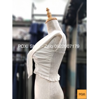 [ẢNH THẬT] Áo CROPTOP Lệch Vai