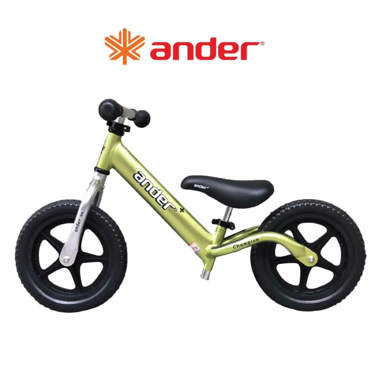 Xe Thăng Bằng Ander Plus Chính Hãng Siêu Nhẹ 1.9kg, Bảo Hành 12 Tháng - Dành cho bé từ 16 tháng đến 6 tuổi