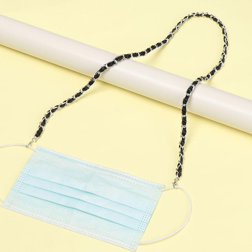 Dây Đeo Mắt Kính Chất Liệu Hợp Kim PU Phong Cách Hàn Quốc Cổ Điển