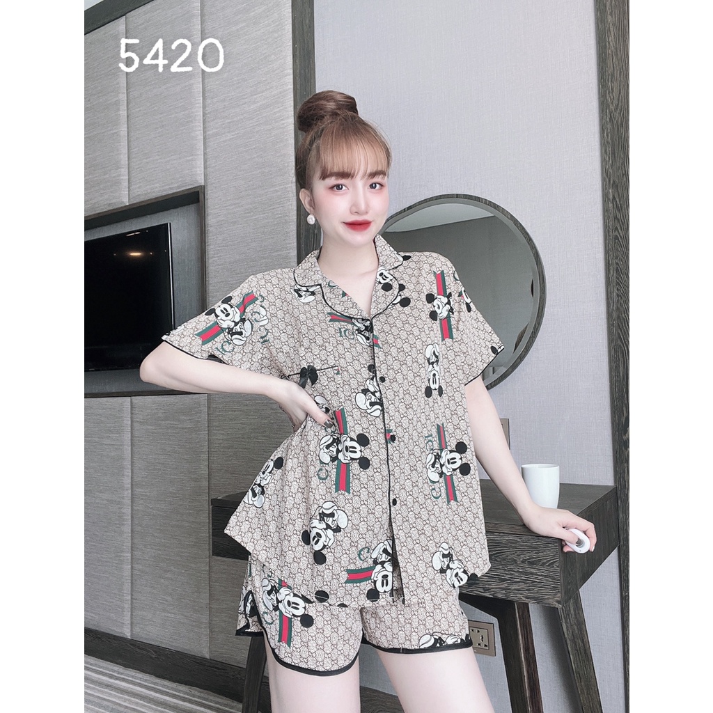 Bộ đùi pijama BIGSIZE MIC GG Da SS.Pi 5420