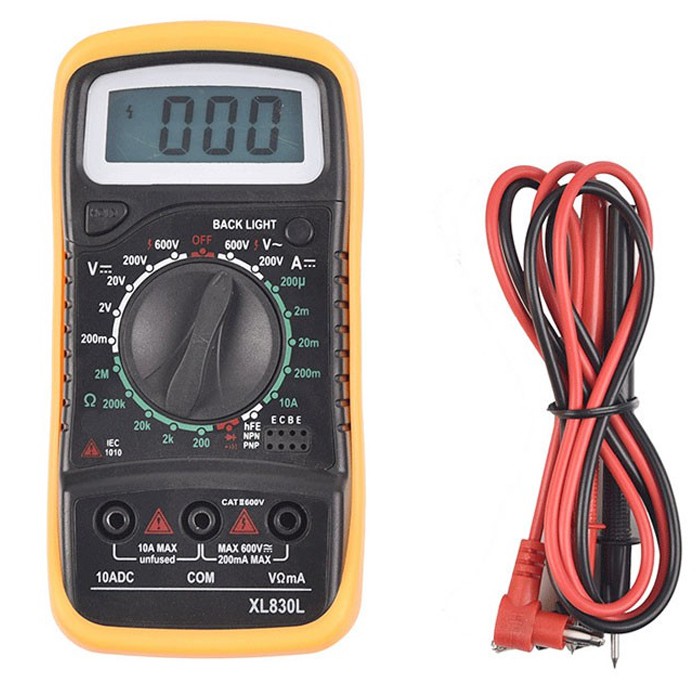 Đồng Hồ Đa Năng Hiện Số XL830/ Vôn Kế Đồng Hồ Vạn Năng Kỹ Thuật Số Ampe Kế Xoay Chiều