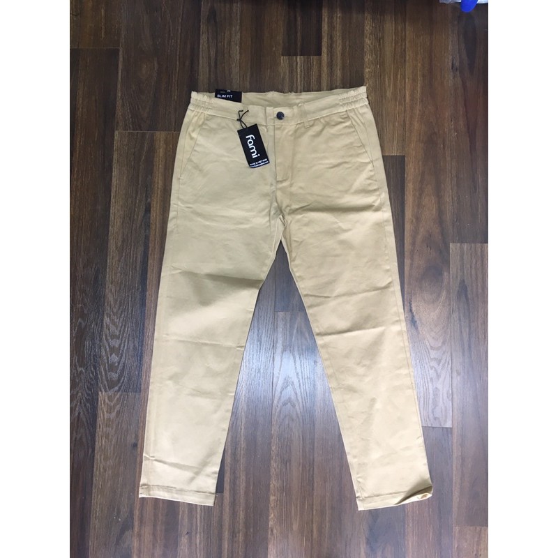SALE Quần kaki Nam slimfit, vải co giãn nhẹ