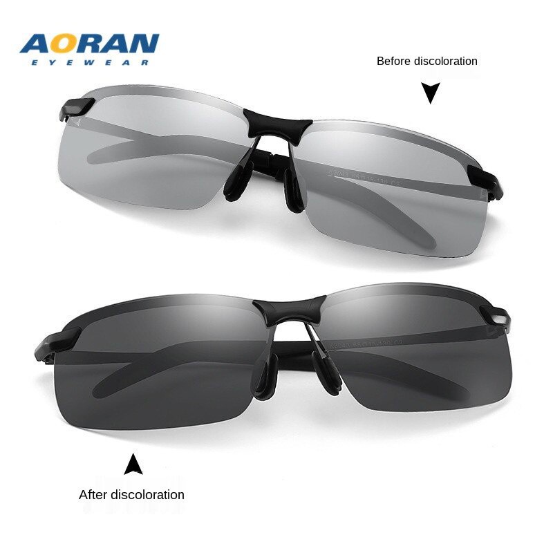 Kính Mát Vendor 3043 Phản Quang Ban Đêm Nhiều Màu Sắc Thay Đổi Được Cho Nam