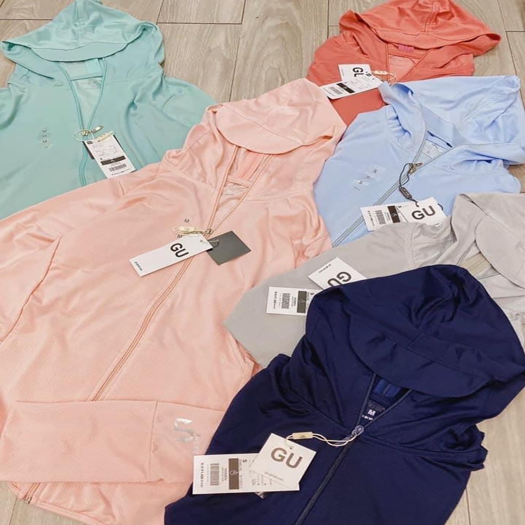 [Mã FAMAYWA giảm 10K đơn 50K] Áo chống nắng thông hơi GU siêu hot chống tia UV 2021 CN08 | BigBuy360 - bigbuy360.vn