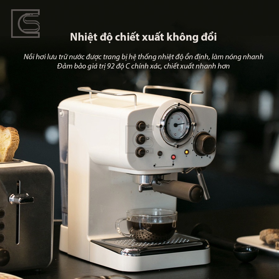 Máy Pha Cà Phê Mini Văn Phòng, Cá Nhân/ Máy Pha Cafe Espresso Nhập Khẩu NetEase Ý SC0054