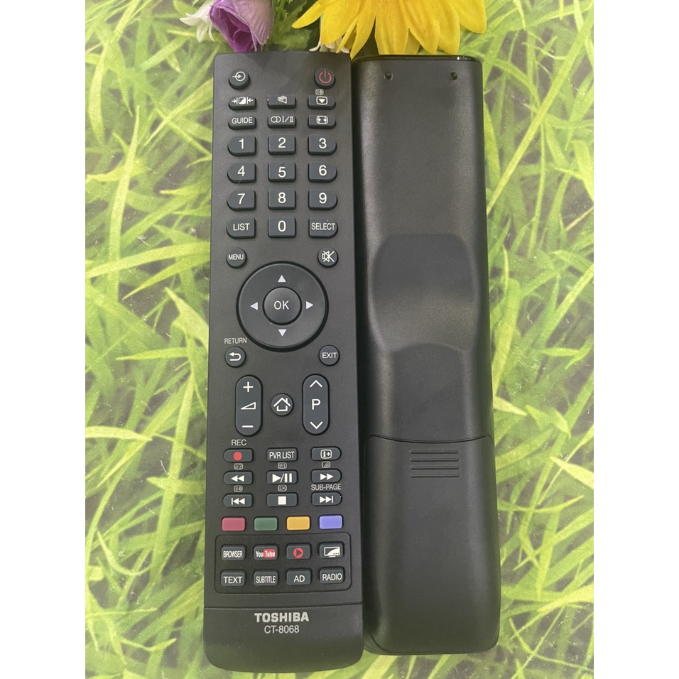 [Phân biệt Chính hãng 100%] Remote điều khiển tivi TOSHIBA CT8068