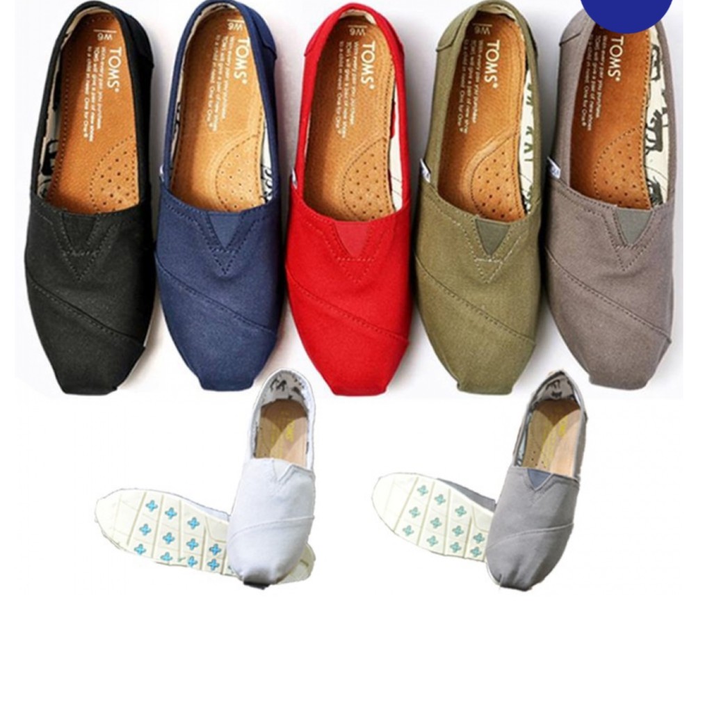 Giày TOMS NAM vải đế cao su thời trang - L1 | BigBuy360 - bigbuy360.vn