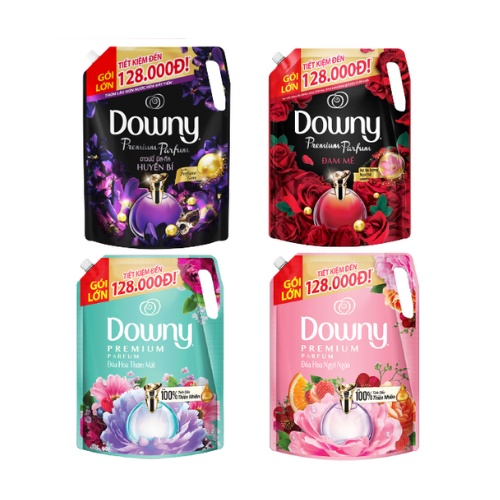 [Mã FMCGMALL -8% đơn 250K] Combo 2 Túi Nước Xả Vải DOWNY Nắng Mai 2.3L/ Đam Mê 2.2L/ Huyền Bí 2.2L