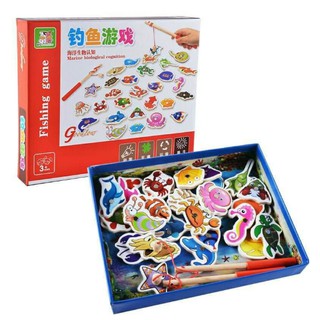 Bộ câu cá gỗ