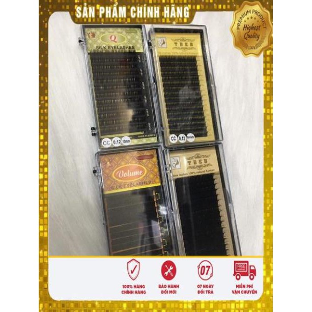 Mi khay 0,7 các độ cong lẻ size nối mi tôt dễ bắt keo