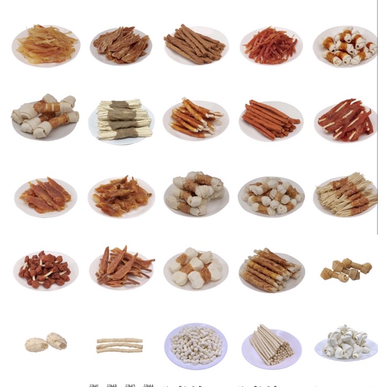 🇹🇭 GIÁ DÙNG THỬ TỪ 15K -Snack Xương Thưởng Cho Chó Nhiều Mẫu Mã Túi Zip