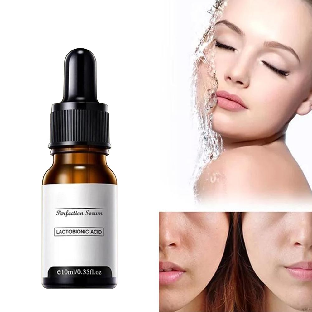 (Hàng Mới Về) Serum Lactobionic Acid Làm Sạch Lỗ Chân Lông Dưỡng Ẩm Chống Lão Hóa Và Nếp Nhăn 10ml