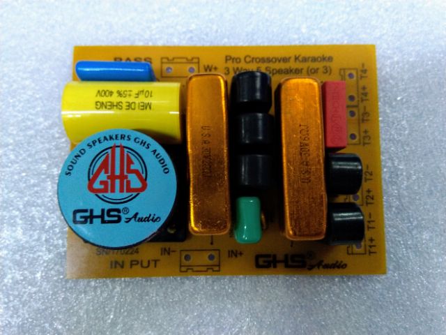Phân tần loa 1bass 4treble GHS