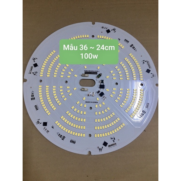 VỈ MẠCH ĐÈN LED 100W - 220V SIÊU SÁNG CHÍNH HÃNG HÀN QUỐC