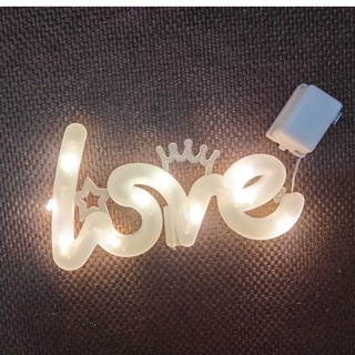 Đèn led LOVE 3 chế độ nháy trang trí decor