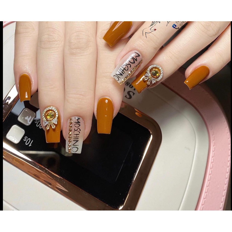 charm nơ trang trí nail